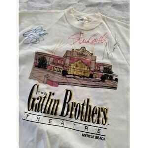 Gatlin Brothers Signed T-Shirt XXL Autographed Myrtle Beach